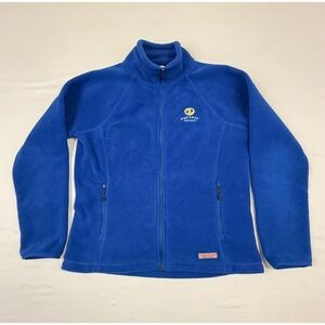 Vineyard Vines Mens Pacific Dunes Full Zip Fleece Jacket Blue Size Medium‎ Soft